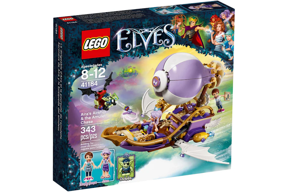 LEGO Elves Aira's Airship & the Amulet Chase Set 41184
