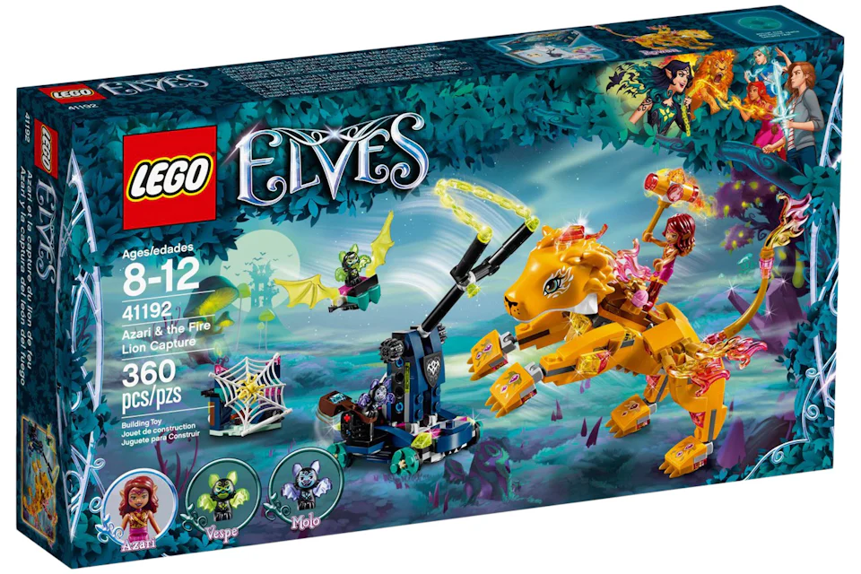 LEGO Elves Azari & The Fire Lion Capture Set 41192