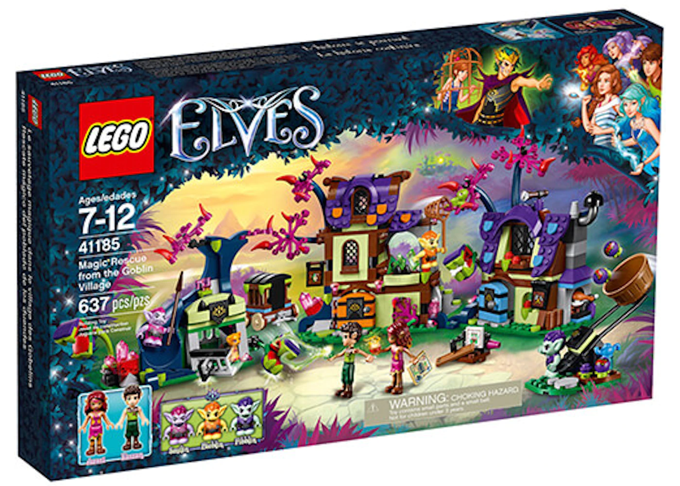 Isolere Nord chap LEGO Elves Magic Rescue from the Goblin Village Set 41185 - US