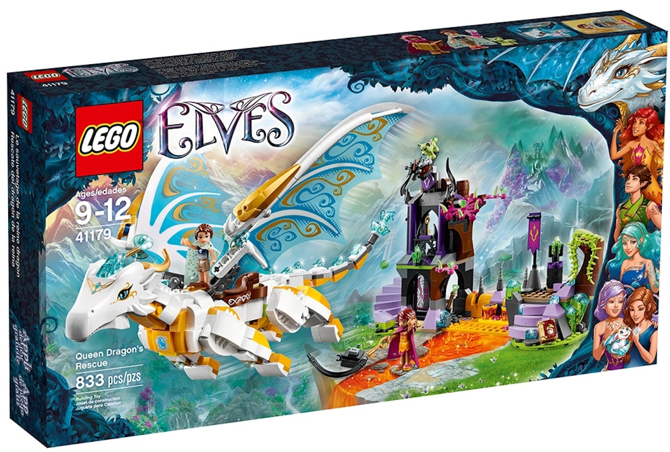 LEGO Elves Queen Dragon's Rescue Set 41179