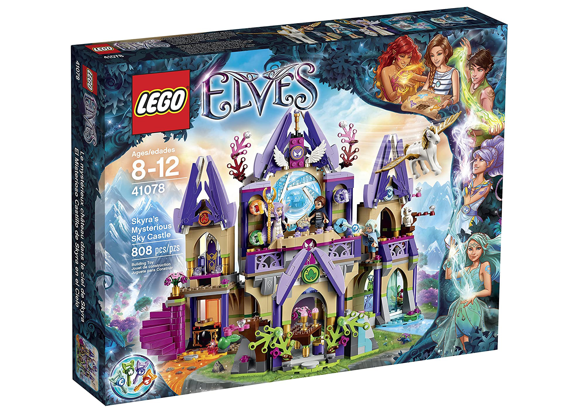 LEGO Elves Skyra's Mysterious Sky Castle Set 41078 - GB