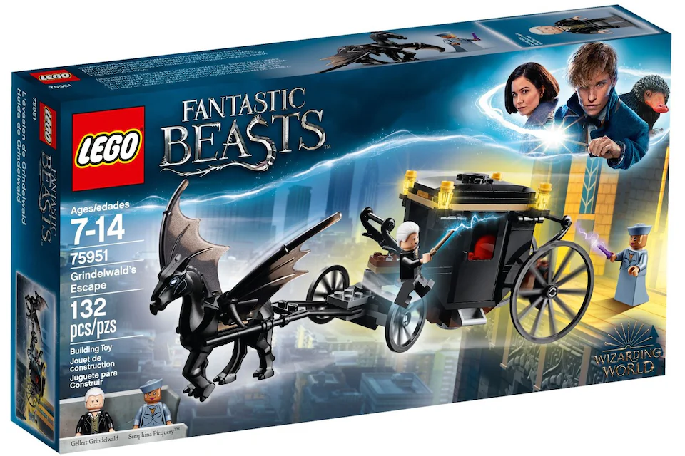 LEGO Fantastic Beasts The Crimes of Grindelwald- Grindelwald's Escape Set 75951