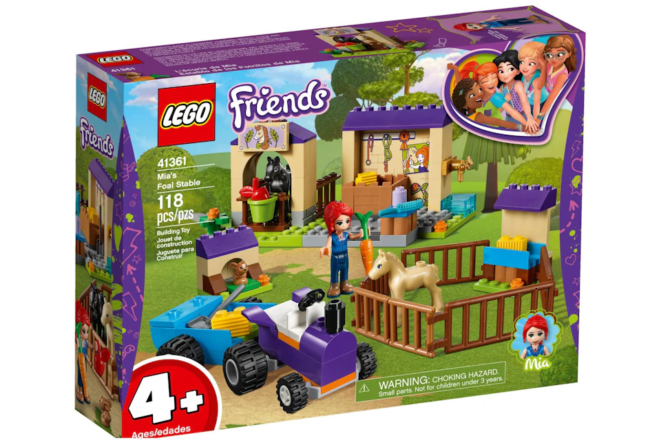 LEGO Friends 4+ Mia's Foal Stable Set 41361