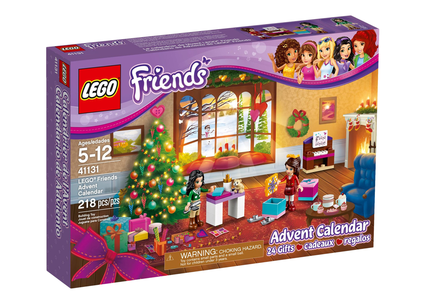 Lego 41420 friends advent calendar 2020 christmas best sale gift set