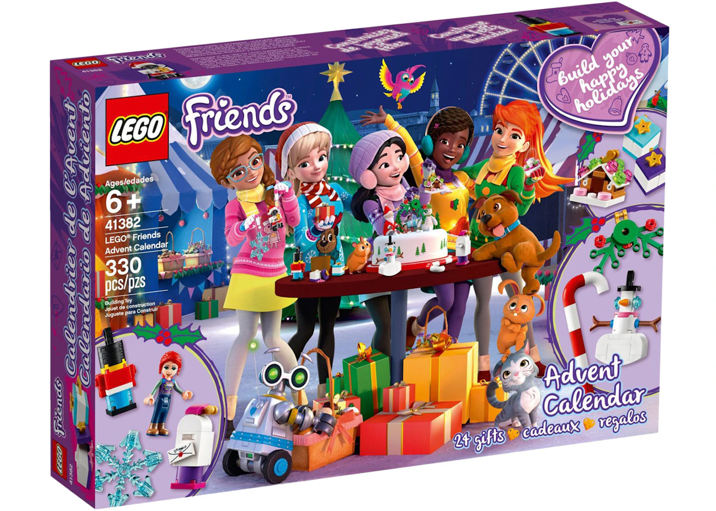 LEGO Friends Advent Calendar Set 41382 - US lego-friends-advent-calendar-set-41382-us