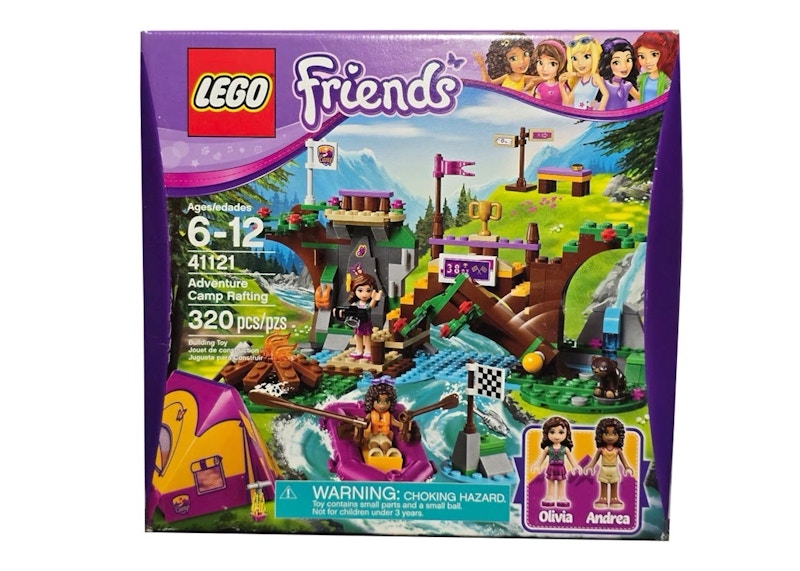 LEGO Friends Le camp d’aventure Le rafale 41121