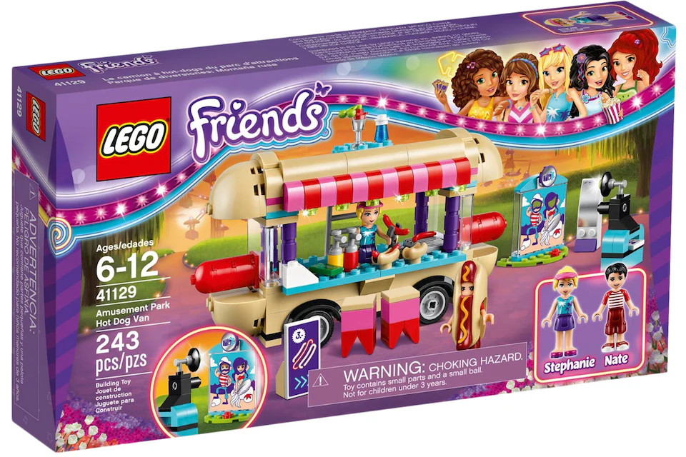 LEGO Friends Amusement Park Hot Dog Van Set 41129
