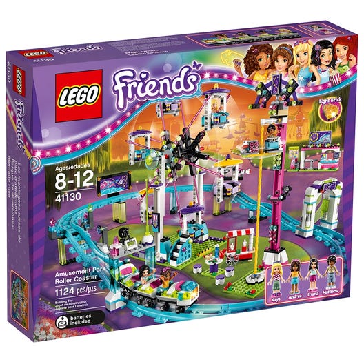 LEGO Friends Amusement Park Roller Coaster Set 41130 - CN