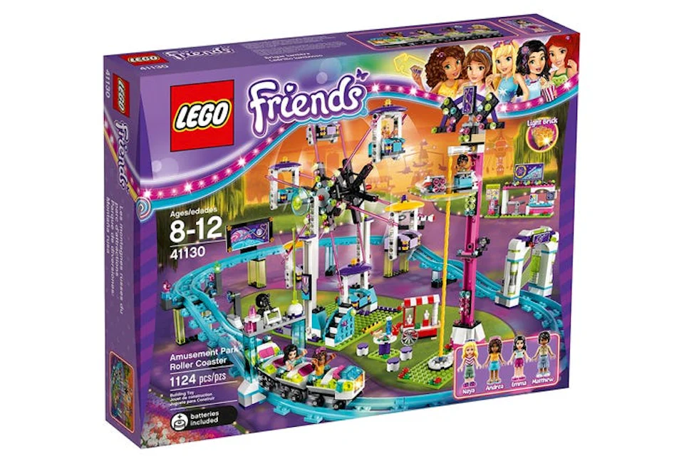LEGO Friends Amusement Park Roller Coaster Set 41130