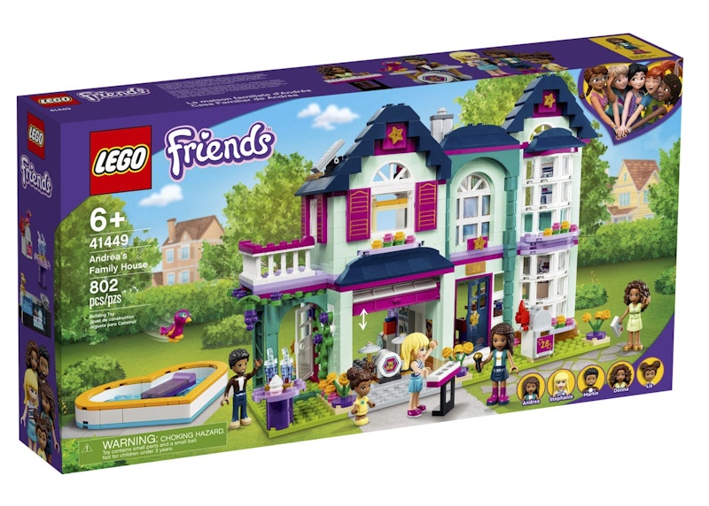 lego friends andrea's house amazon