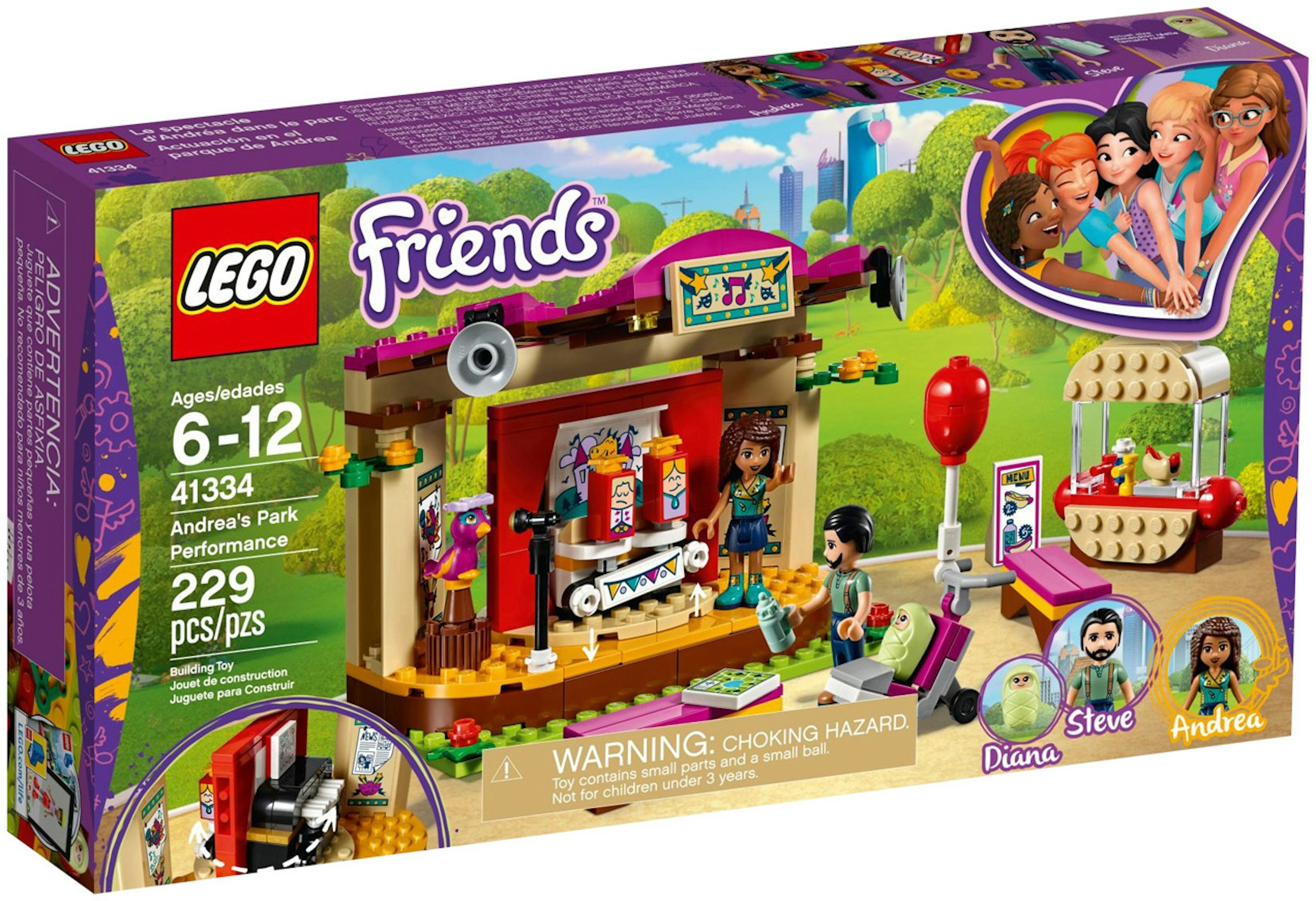 LEGO Friends Andrea's Performance Set 41334 - US