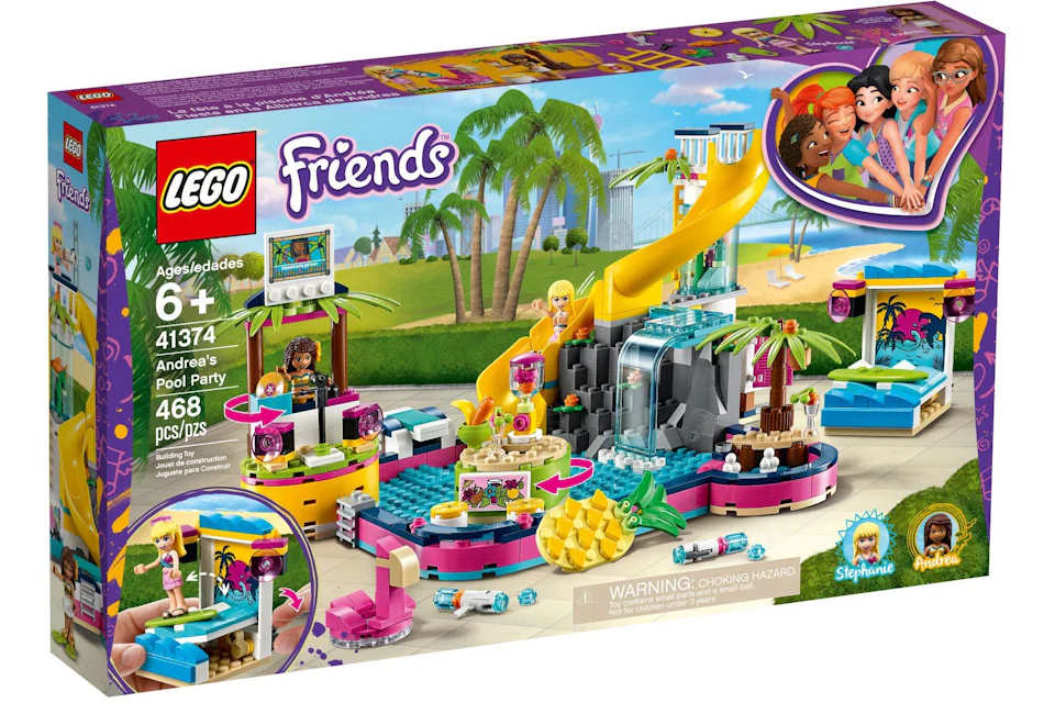 LEGO Friends Andrea's Pool Party Set 41374