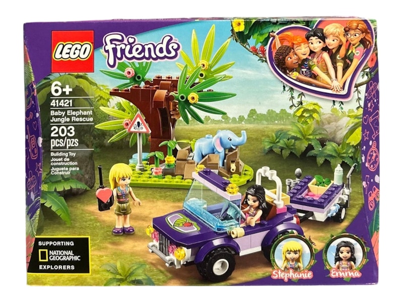 LEGO Friends Baby Elephant Jungle Rescue Set 41421