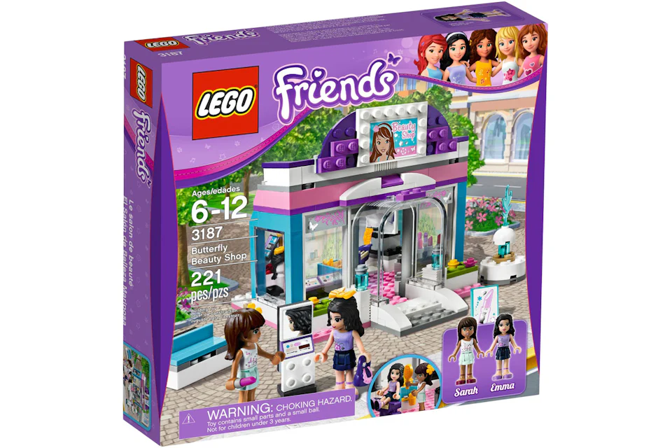 LEGO Friends Butterfly Beauty Shop Set 3187