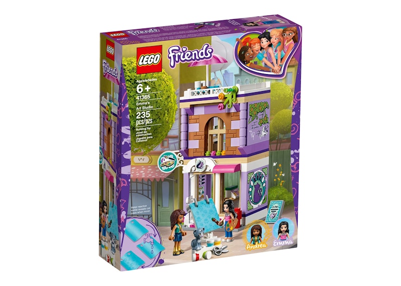 lego friends emma's art studio 41365