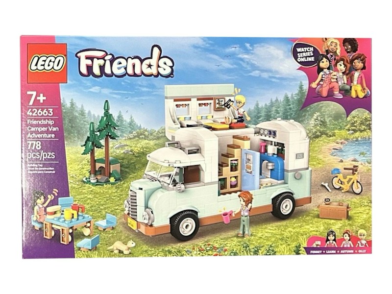 LEGO Friends Friendship Camper Vans Set de Aventura 42663