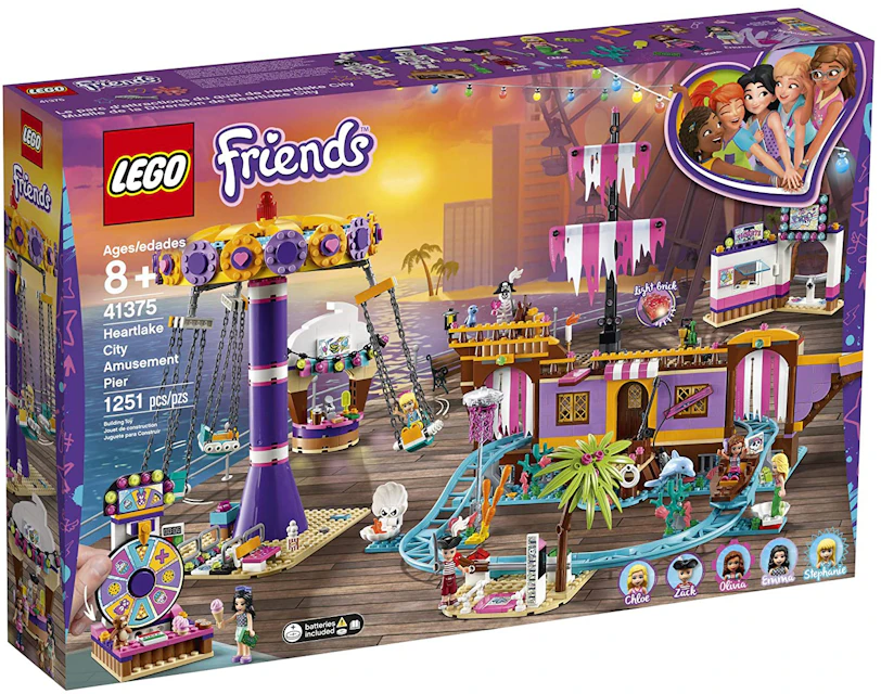magnetron Beugel Ijzig LEGO Friends Heartlake City Amusement Pier Set 41375 - US