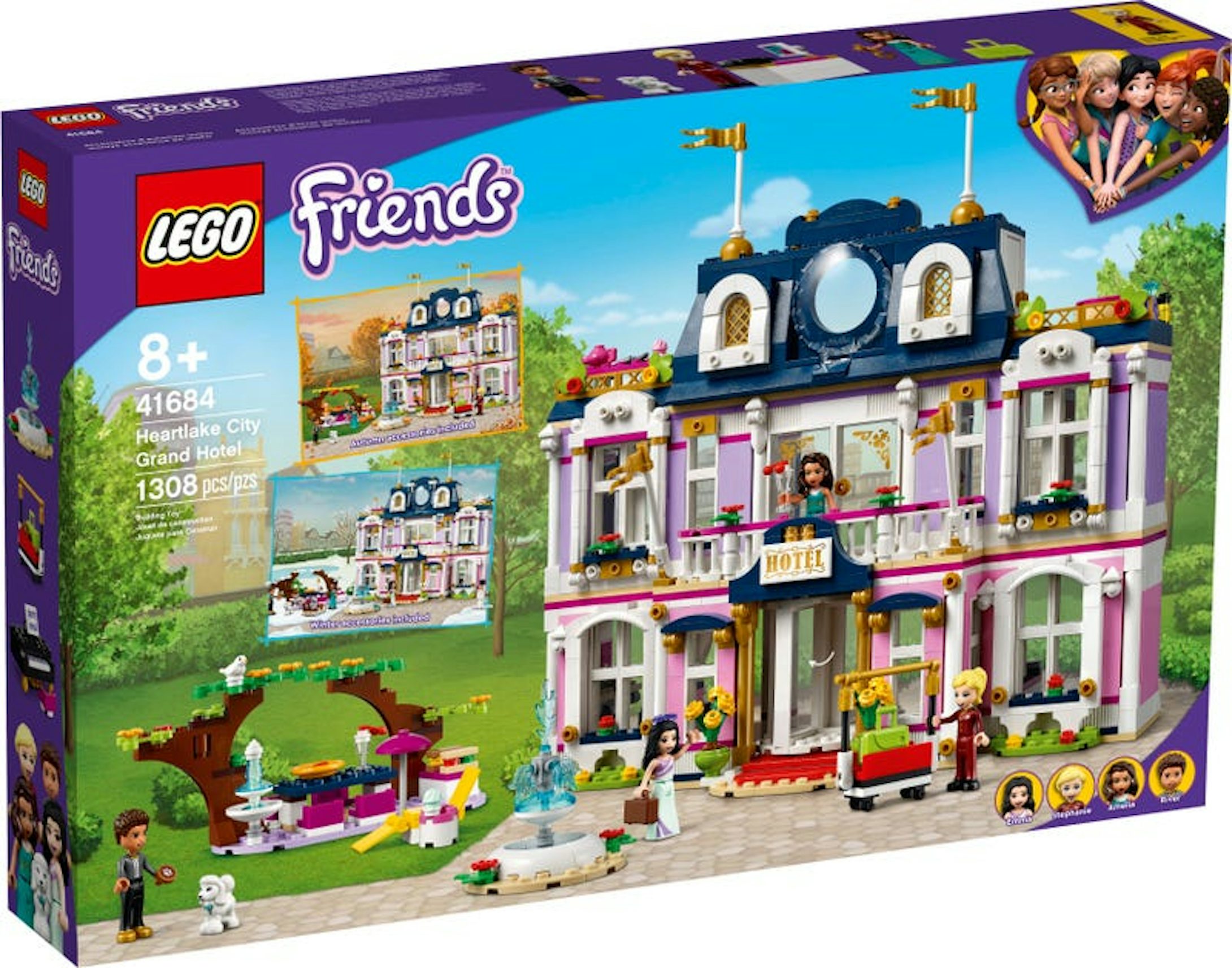 Friends LEGO Set: Hotel, Hospital & Mall