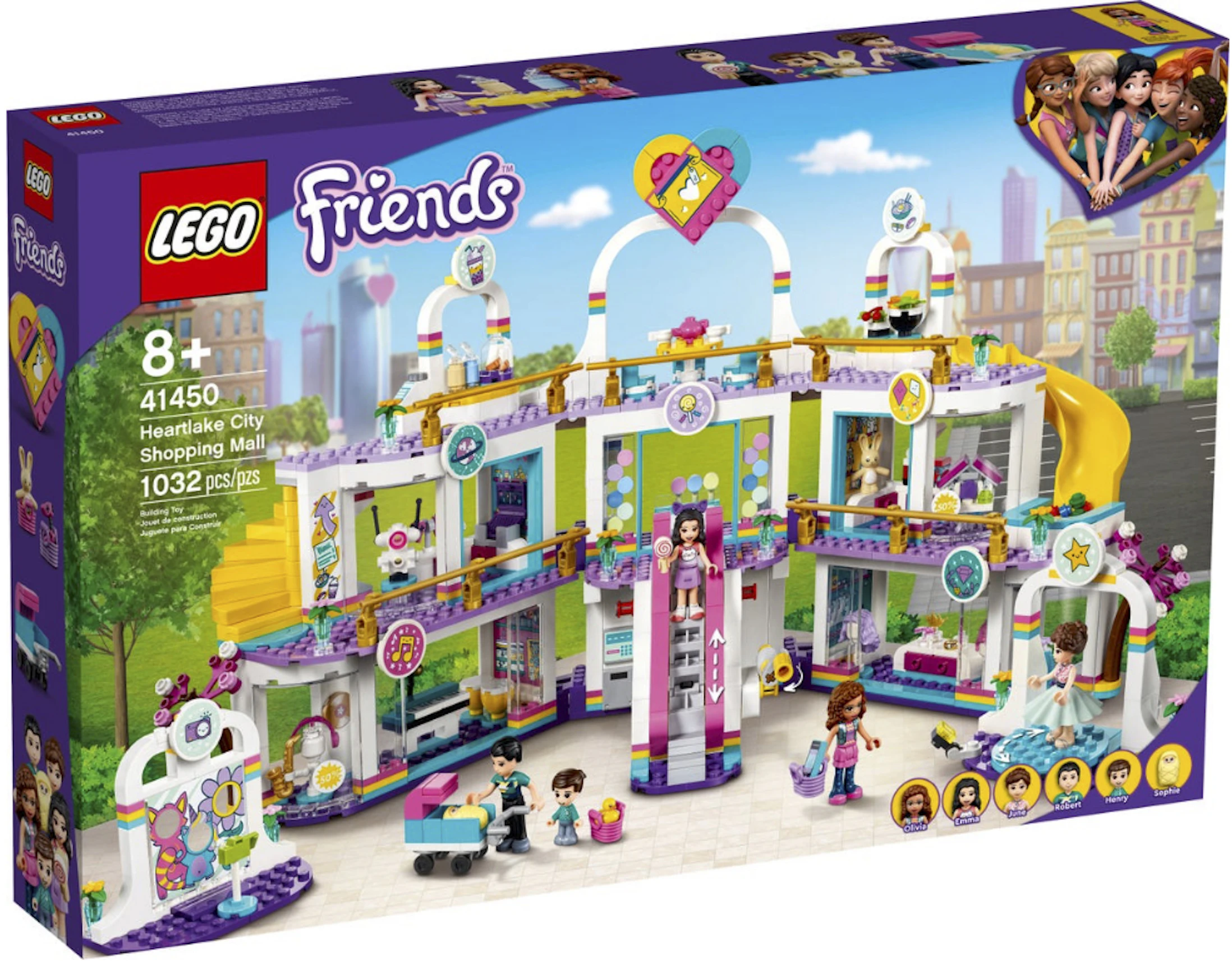 verantwoordelijkheid Tropisch bloemblad LEGO Friends Heartlake City Shopping Mall Set 41450 - US