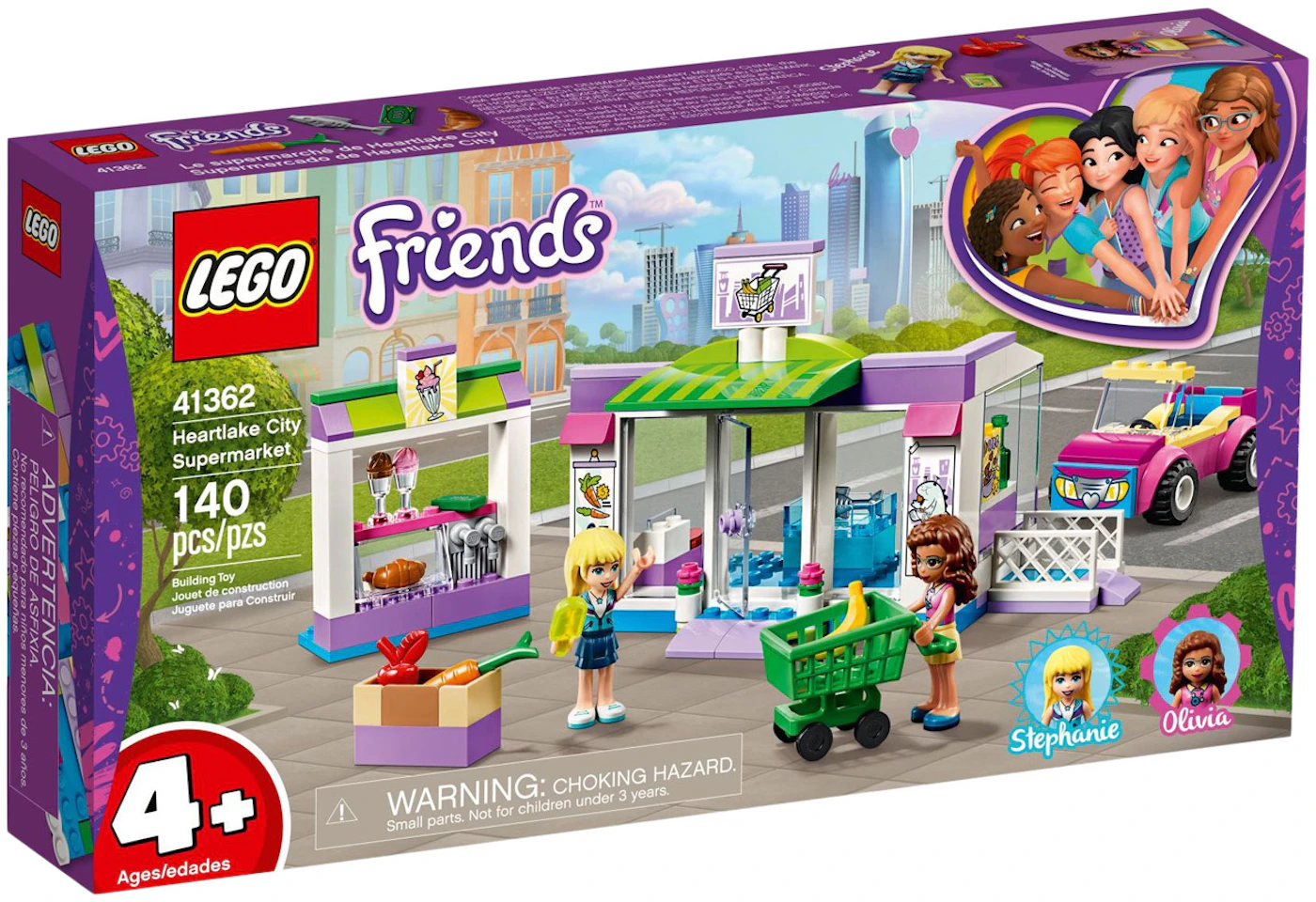 LEGO Friends Heartlake City Supermarket Set 41362 - US