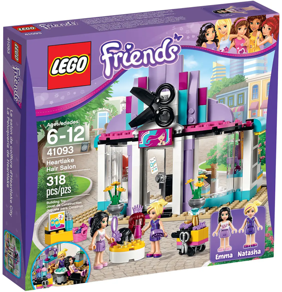 Lego Friends Heartlake Hair Salon Set 41093 Mx