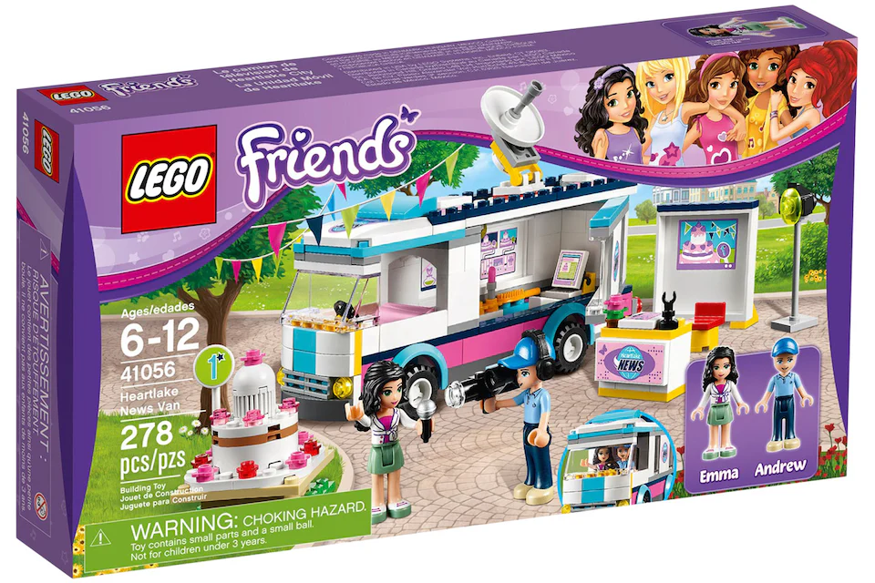 LEGO Friends Heartlake News Van Set 41056