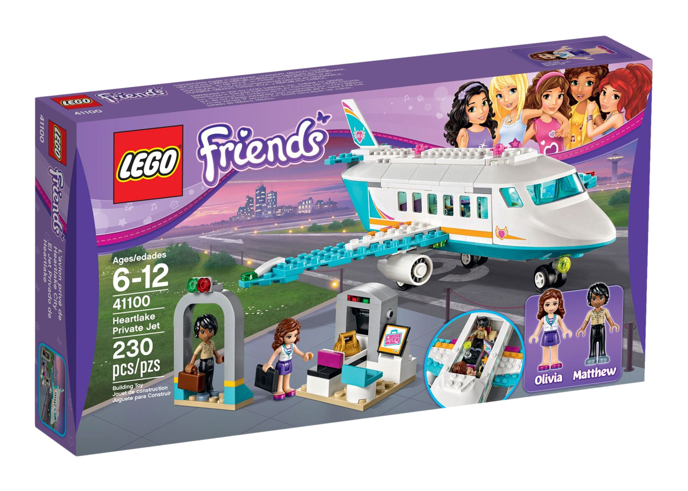 LEGO Friends Heartlake Private Jet Set 41100 - CN