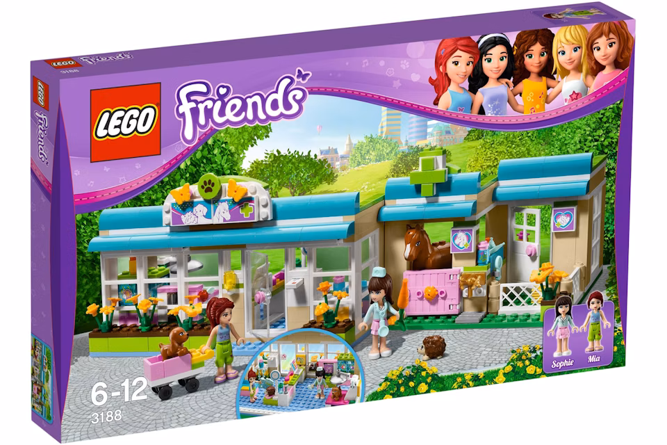 LEGO Friends Heartlake Vet Set 3188