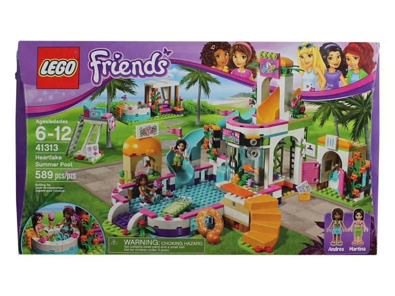 LEGO Friends Set piscina estiva Heatlake 41313