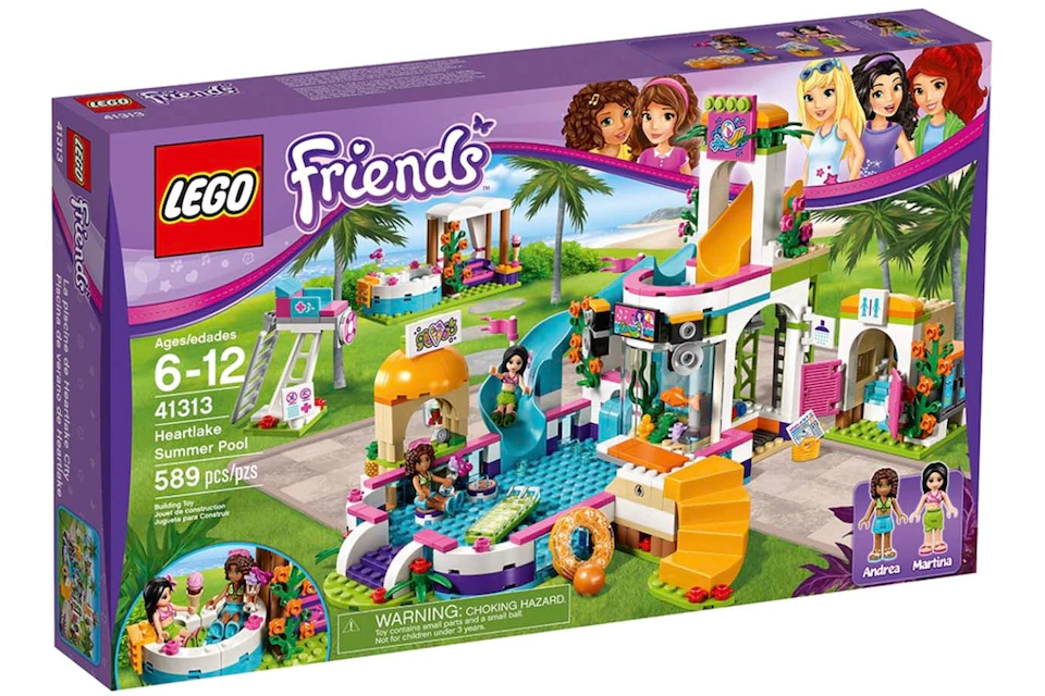 LEGO Friends Heatlake Summer Pool Set 41313