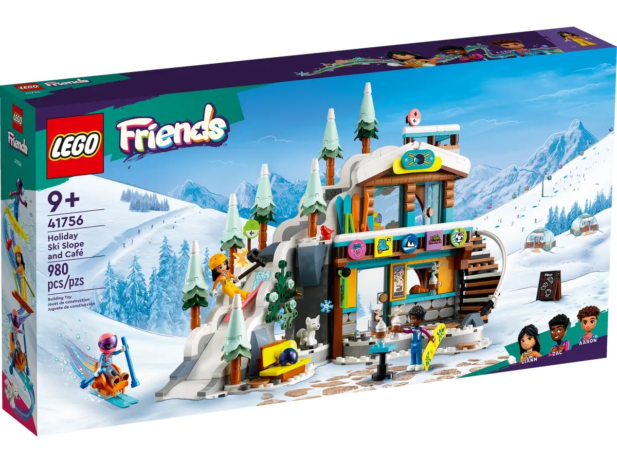 LEGO Friends Holiday Ski Slope and Café Set 41756 - US