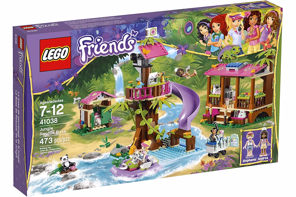LEGO Friends Jungle Rescue Base Set 41038