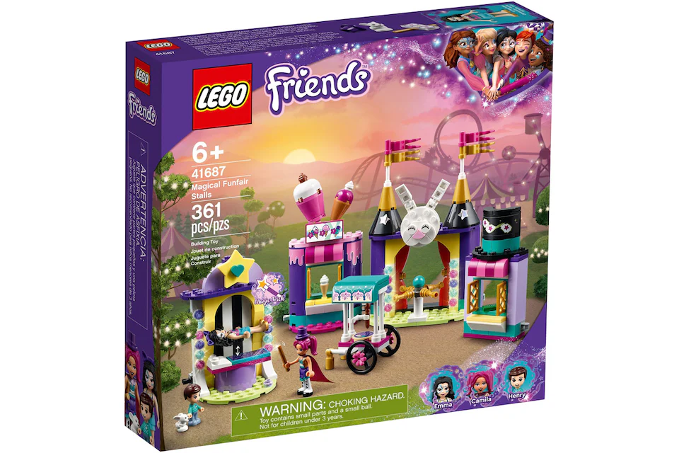 LEGO Friends Magical Funfair Stalls Set 41687