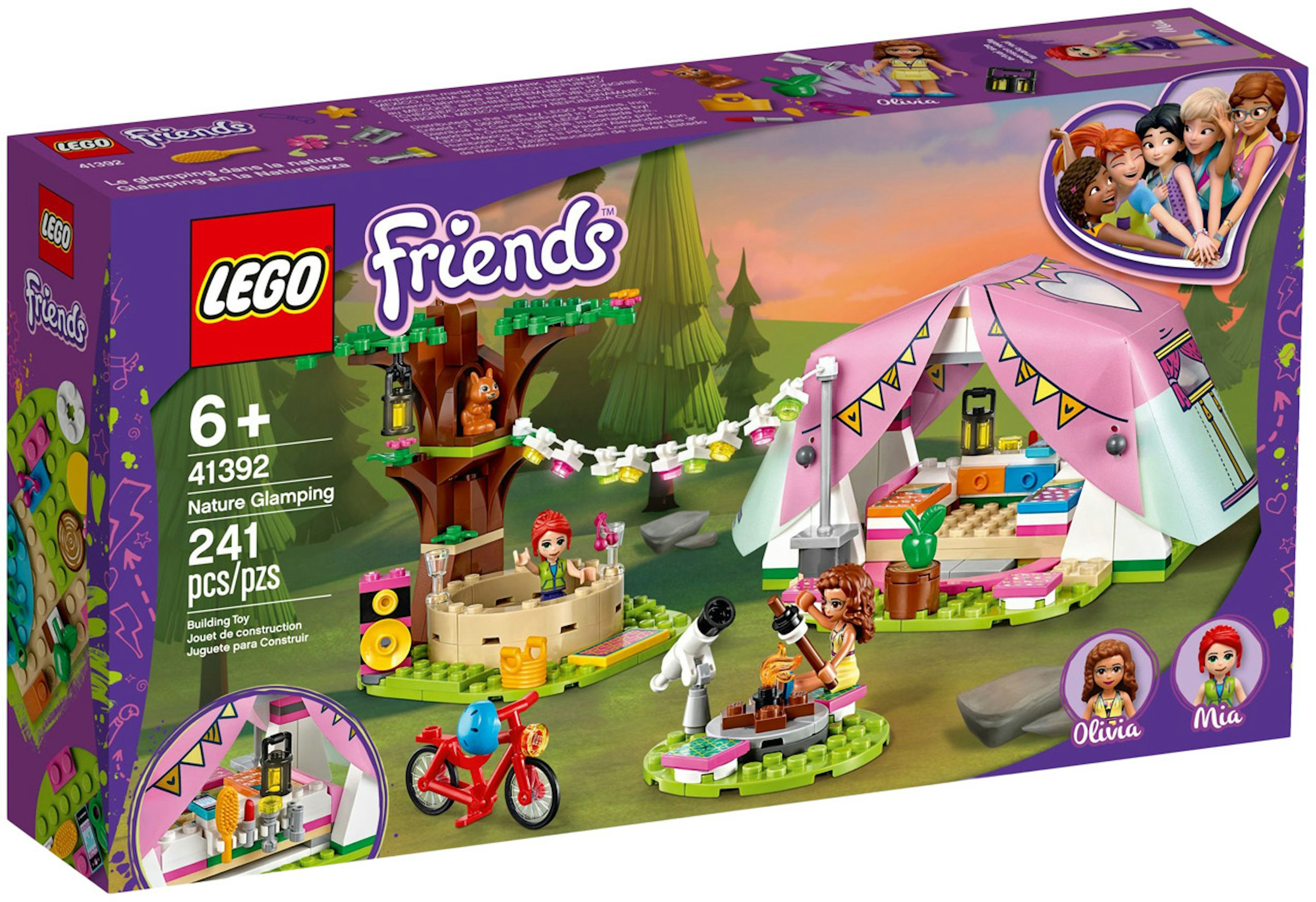 LEGO Friends Nature Glamping Set 41392 -