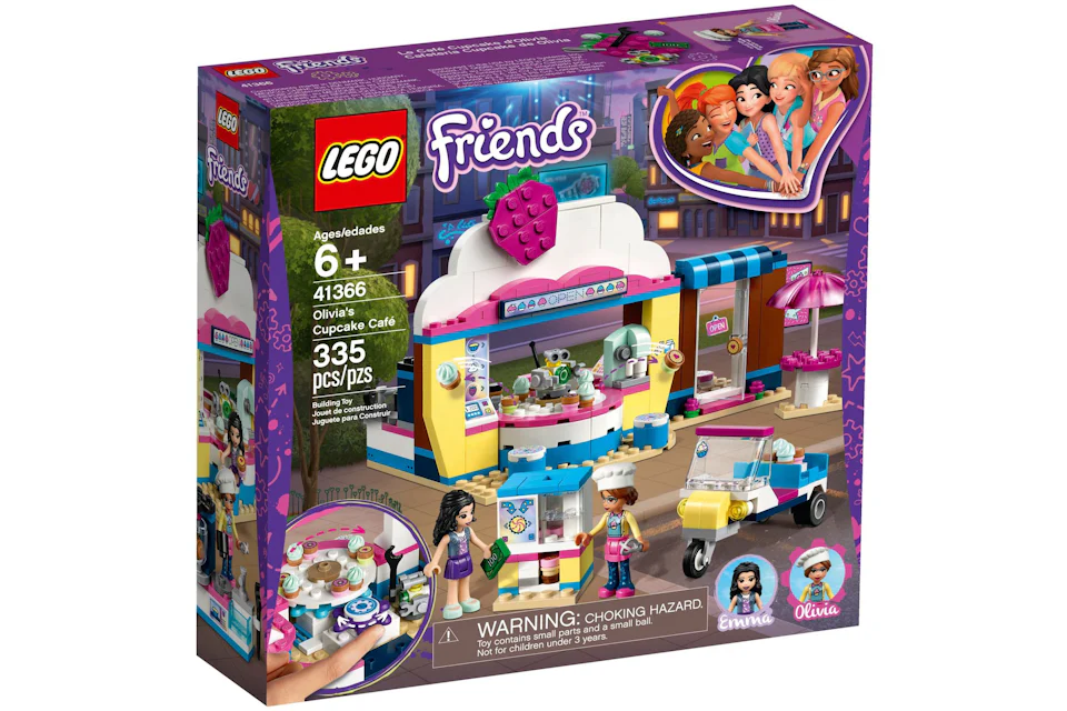 LEGO Friends Olivia's Cupcake Café Set 41366