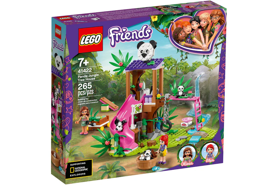 LEGO Friends Panda Jungle Tree House Set 41422
