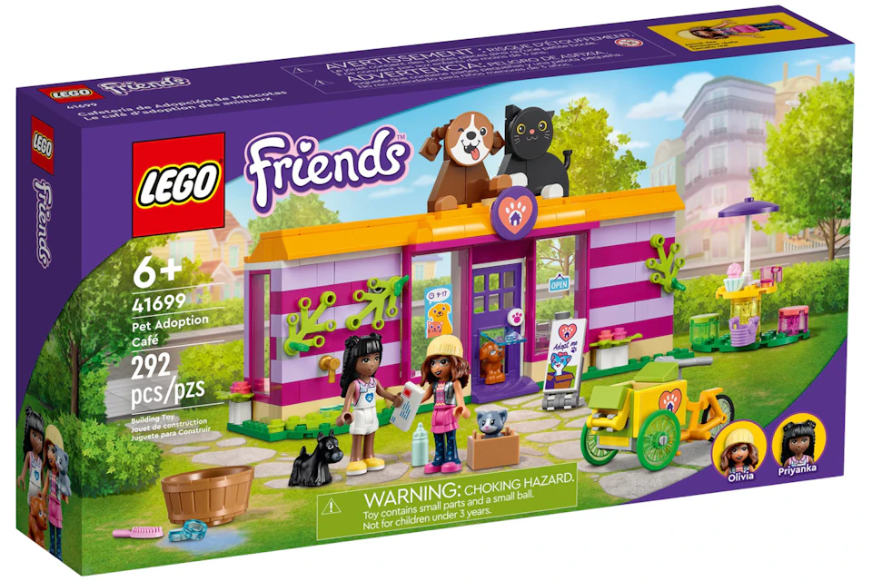 LEGO Friends Pet Adoption Cafe Set 41699