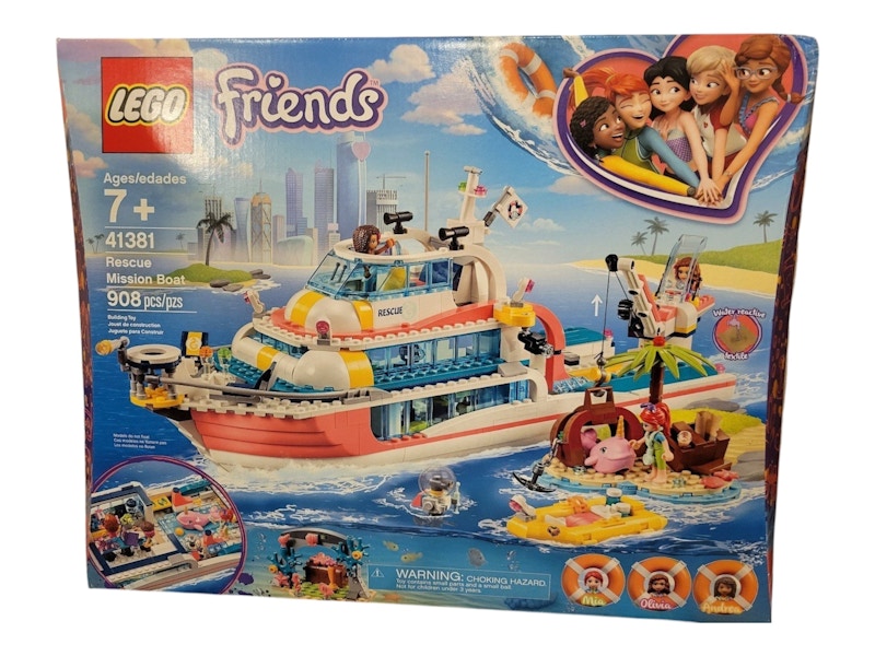 LEGO Friends Rescue Mission Boat Set 41381