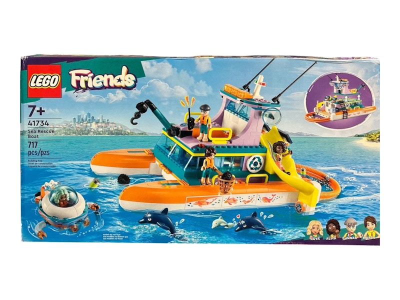 LEGO Friends Sea Rescue Boat Set 41734
