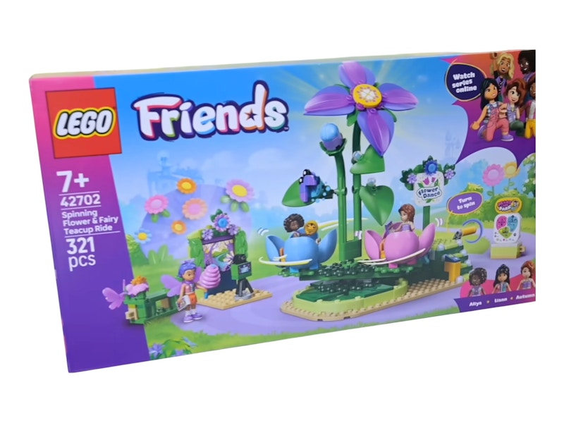 LEGO Friends: Spinning Flower & Fairy Teacup Ride Set #42702