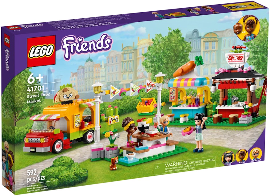 LEGO Friends Street Food Market Set 41701 - - US