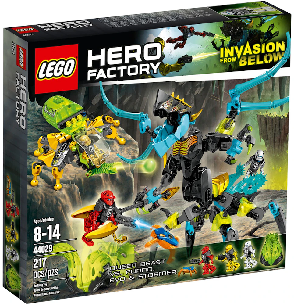 LEGO HERO Factory QUEEN Beast EVO & STORMER Set 44029 - US