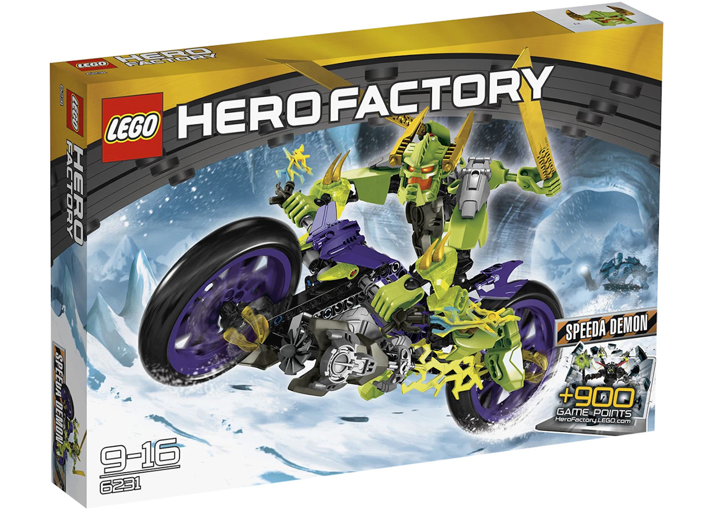 LEGO HERO Factory SPEEDA DEMON 6231 - US