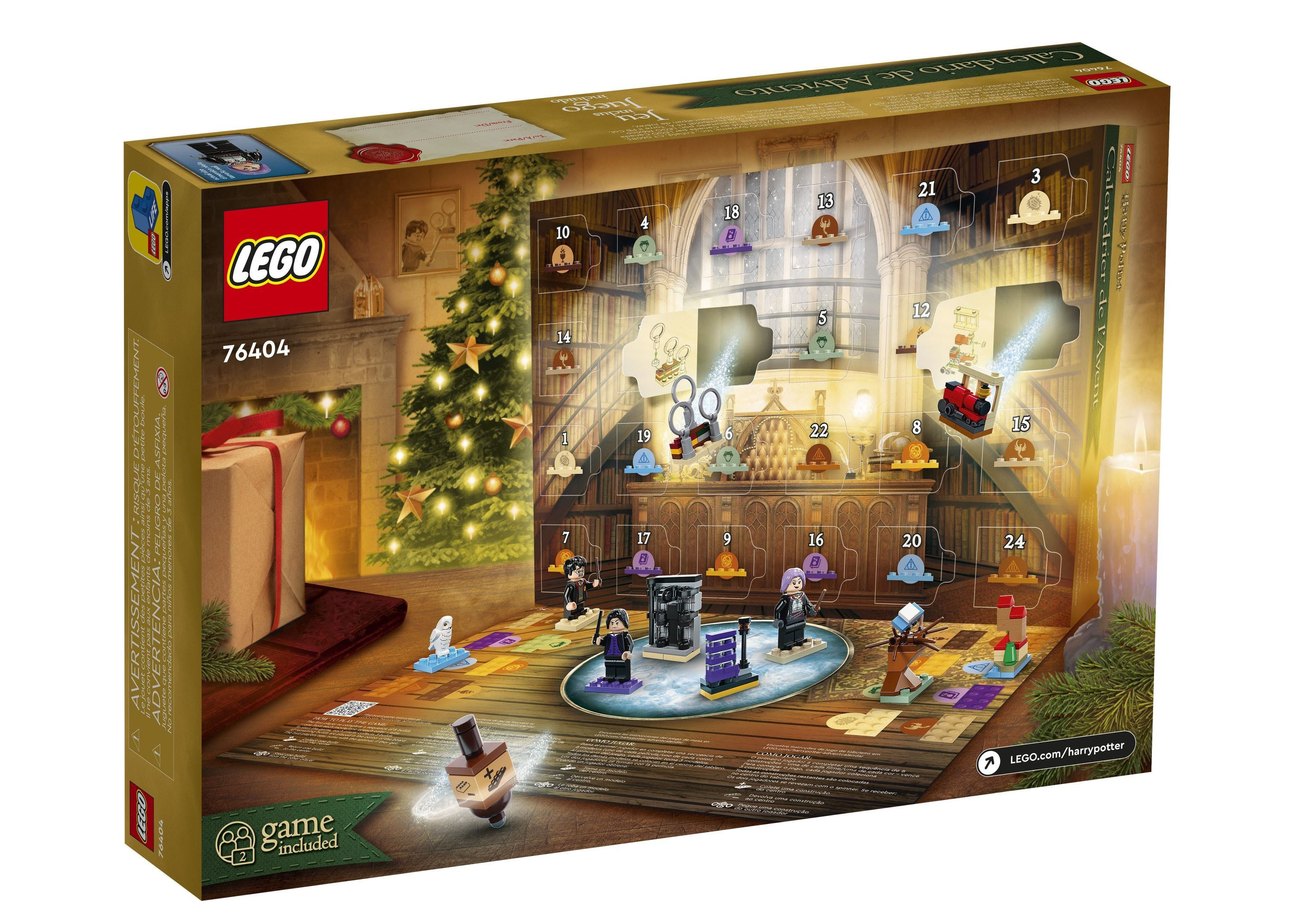 LEGO Harry Potter 2022 Advent Calendar Set 76404 US