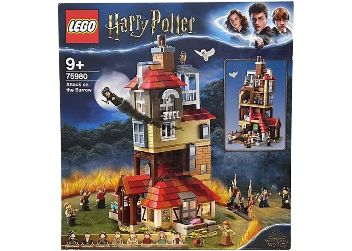 Set LEGO Harry Potter Ataque a la Madriguera 75980 MX
