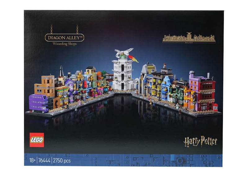 LEGO Harry Potter Diagon Alley Wizarding Shops Set 76444 - US
