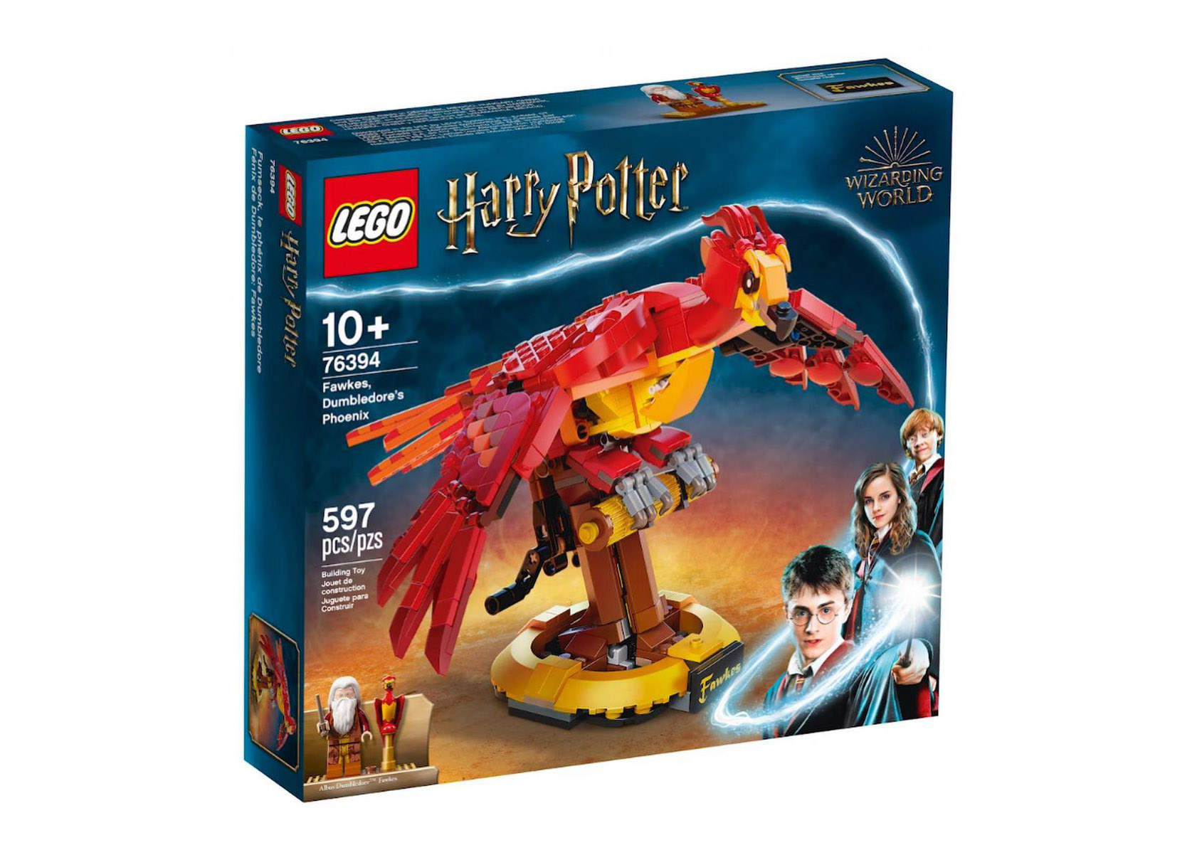 LEGO Harry Potter Fawkes, Dumbledore's Phoenix Set 76394