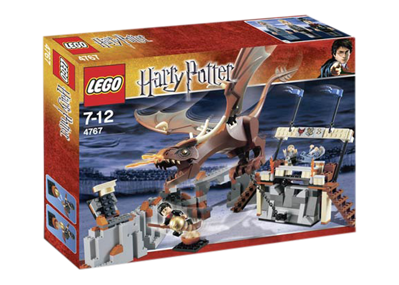 LEGO Harry Potter Harry and the Hungarian Horntail Set 4767 - JP