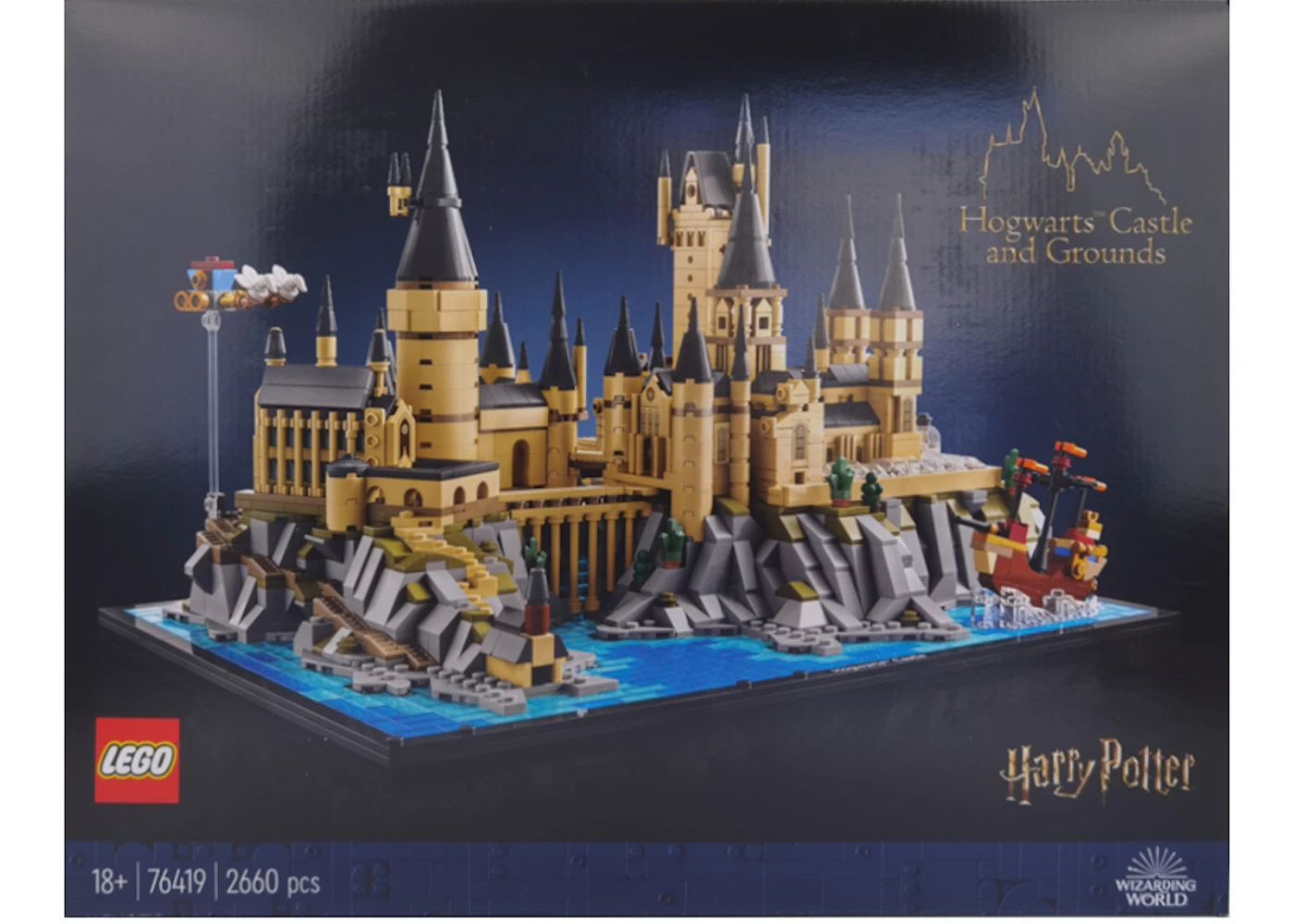 LEGO Harry Potter Hogwarts Castle and Grounds Set 76419 US
