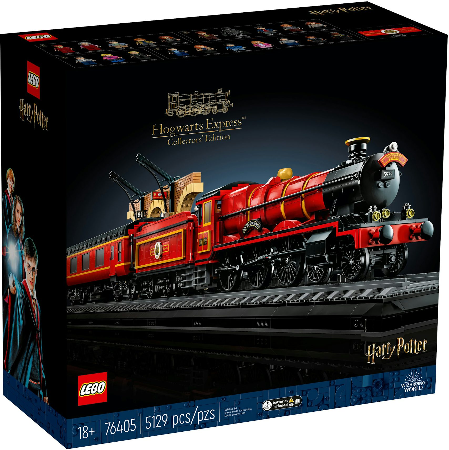 Lego Harry Potter HOGWARTS EXPRESS TRAIN SET 4841 COMPLETE SET NO